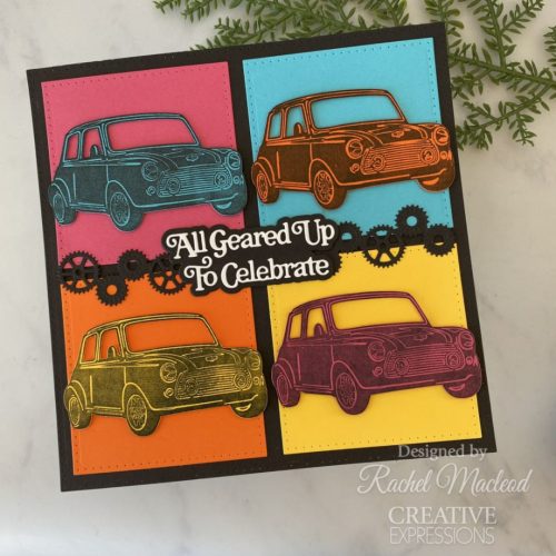 Creative Expressions stanssi – VINTAGE CARS - Bild 6