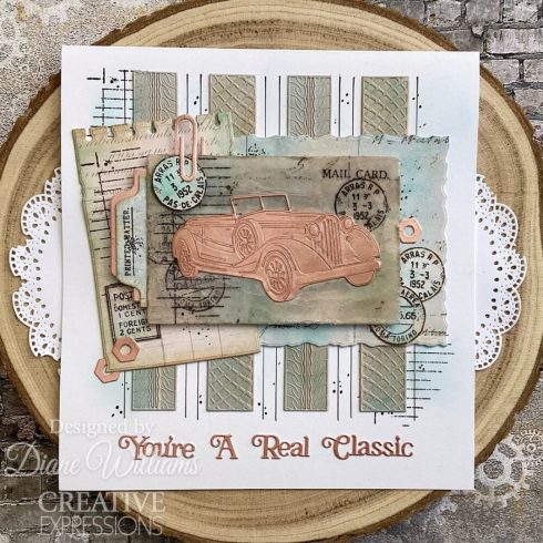 Creative Expressions stanssi – VINTAGE CARS 1