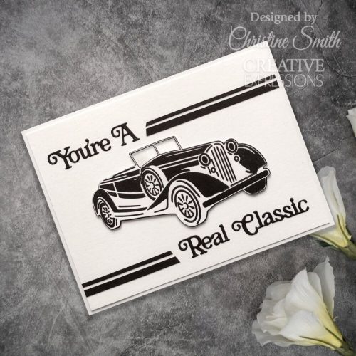 Creative Expressions stanssi – VINTAGE CARS - Bild 3