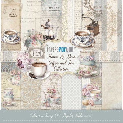 Papers For You – Coffee and Tea Collection paperilajitelma 30 x 30 cm