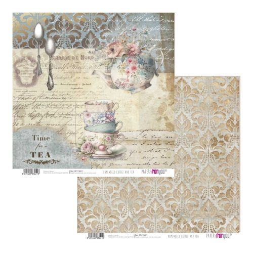 Papers For You – Coffee and Tea Collection paperilajitelma 15 x 15 cm - Image 8