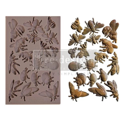Re·Design with Prima – Buzzling Beauties Decor Mould muotti 13x20cm - Image 2
