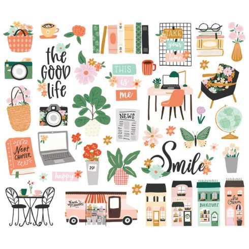 Simple Stories – Bits & Pieces My Story leikekuvat (42 kpl) (1)