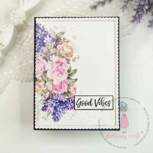 Dress My Craft Transfer Me – BLOOMING ELEGANCE vesisiirtokuva A6 - Image 4