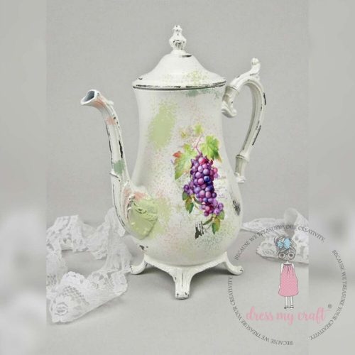 Dress My Craft Transfer Me – WINE GRAPES vesisiirtokuva A6 - Image 3