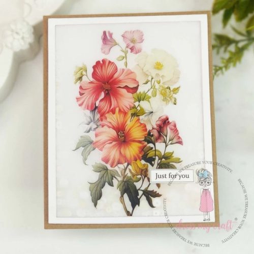 Dress My Craft Transfer Me – BOTANICAL BUNCH vesisiirtokuva A6 - Image 2