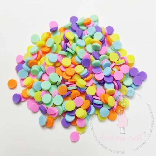 Dress My Craft shaker elements – RAINBOW CONFETTI