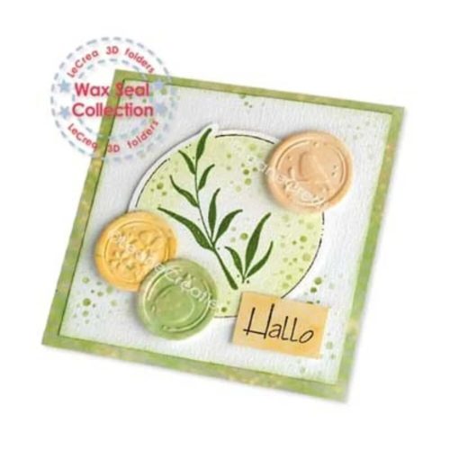 Leane Creatlef 3D kohokuviointikansio – WAX SEAL NATURE - Bild 2