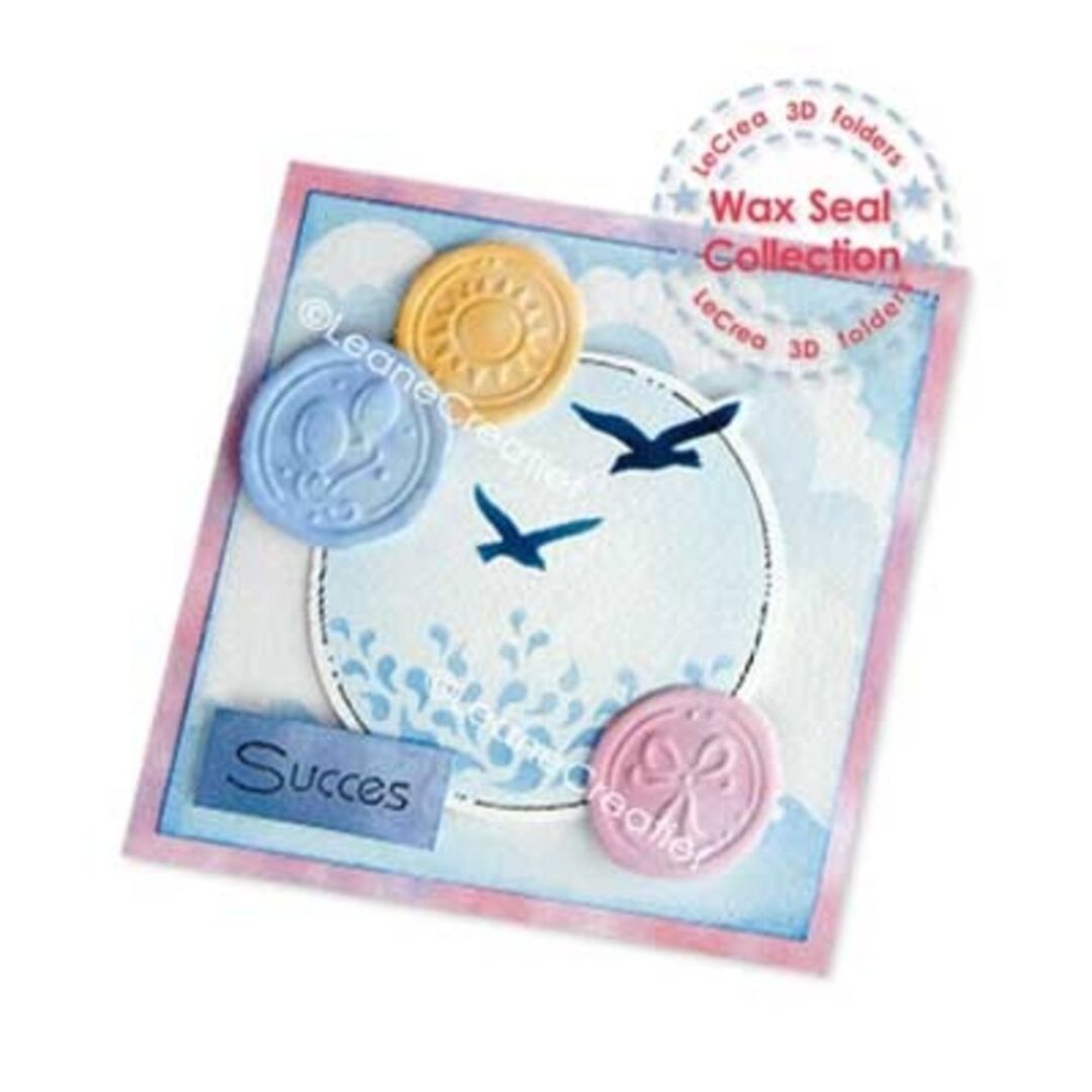 Leane Creatlef 3D kohokuviointikansio – WAX SEAL PARTY & SUMMER - Image 2