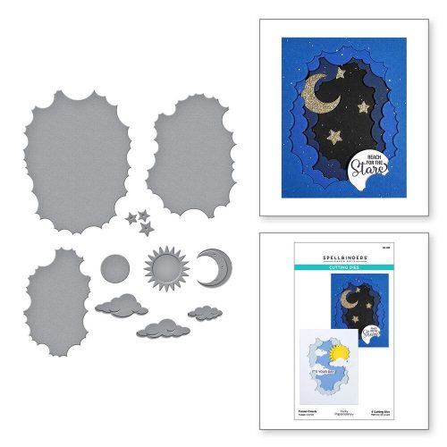 Spellbinders stanssi – TUNNEL CLOUDS - Image 5