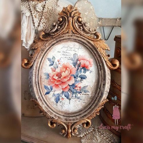 Dress My Craft Transfer Me – PARIS BLOOMS vesisiirtokuva A6 - Image 2