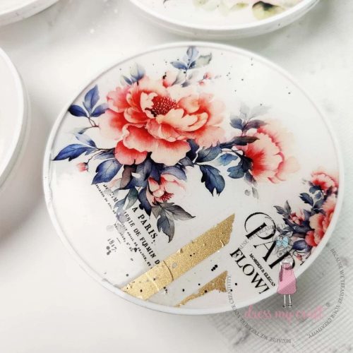 Dress My Craft Transfer Me – PARIS BLOOMS vesisiirtokuva A6 - Image 3