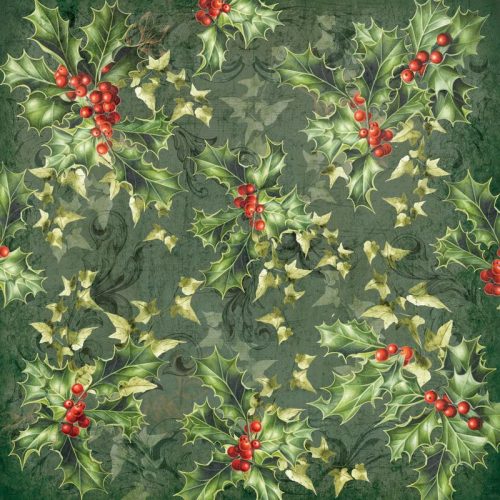 Crafter's Companion – Holly & Ivy paperilehtiö 15 x 15 cm - Image 14