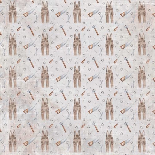 Reprint – Handyman paperilajitelma 15 x 15 cm - Image 2