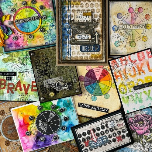 Tim Holtz Stampers Anonymous – Deconstructed leimasinsetti - Image 2