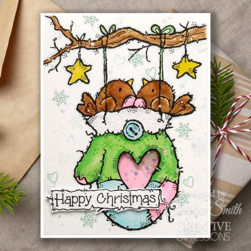 Woodware Clear Stamps –  Cozy Robins leimasinsetti - Image 2