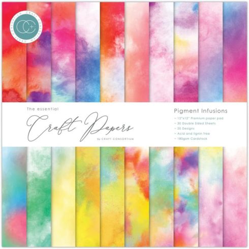 Craft Consortium – Pigment Infusion paperilehtiö 30 x 30 cm