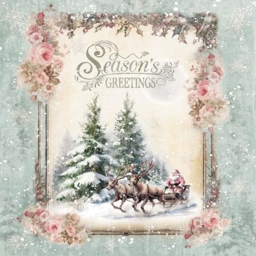 Crafter's Companion – Christmas Rose paperilehtiö 15 x 15 cm - Bild 11
