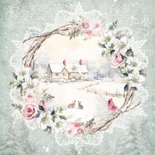 Crafter's Companion – Christmas Rose paperilehtiö 15 x 15 cm - Bild 9