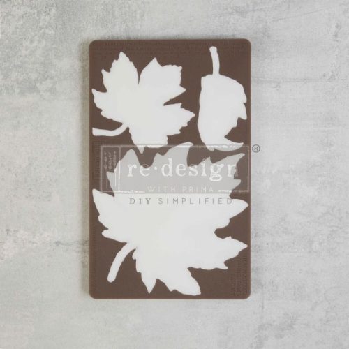 Re·Design with Prima – Falling Leaves Fantasy Decor Mould muotti 13x20cm - Bild 6