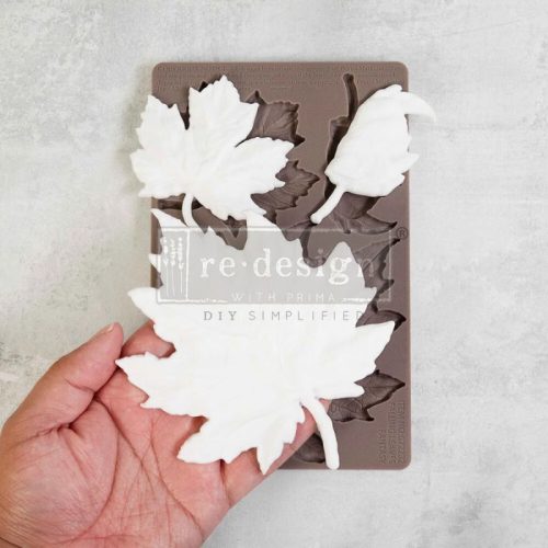 Re·Design with Prima – Falling Leaves Fantasy Decor Mould muotti 13x20cm - Bild 7