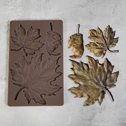Re·Design with Prima – Falling Leaves Fantasy Decor Mould muotti 13x20cm - Bild 4