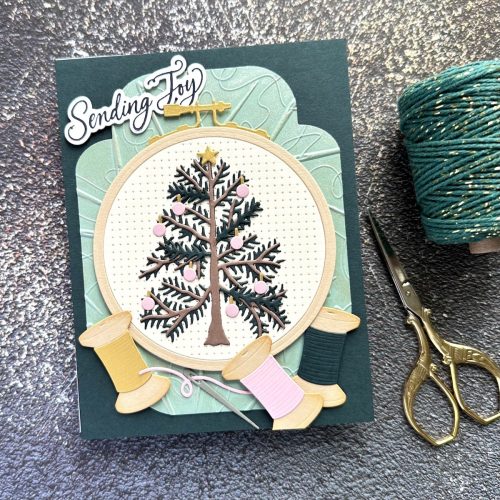 Spellbinders stanssi – GATHERING STITCHES - Image 6