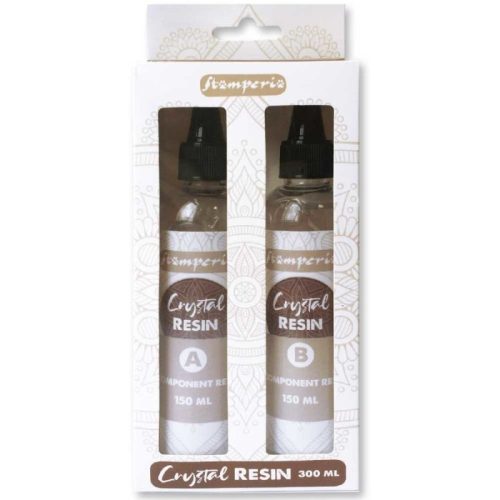 Stamperia – Crystal Resin epoksihartsi A+B (150ml x 2 kpl) - Bild 2