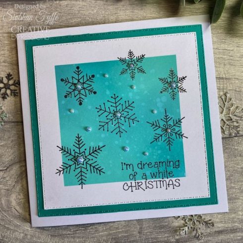 Woodware Clear Stamps – Snowflakes leimasinsetti 3