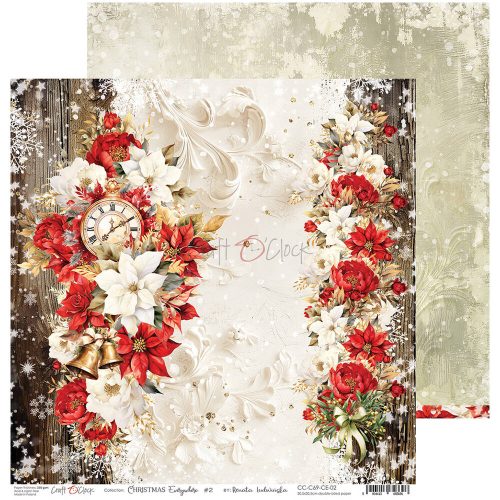 Craft O’Clock – Christmas Everywhere paperilajitelma 20 x 20 cm - Image 3