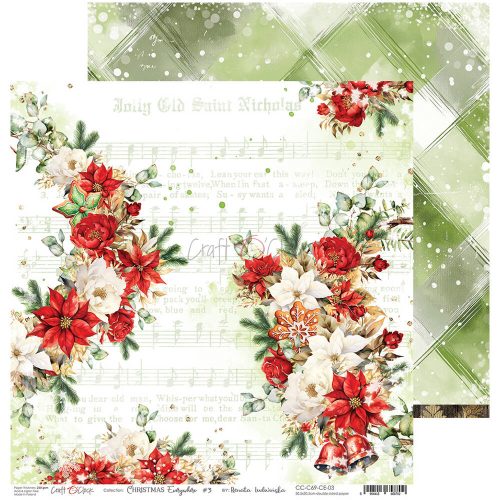 Craft O’Clock – Christmas Everywhere paperilajitelma 20 x 20 cm - Image 4
