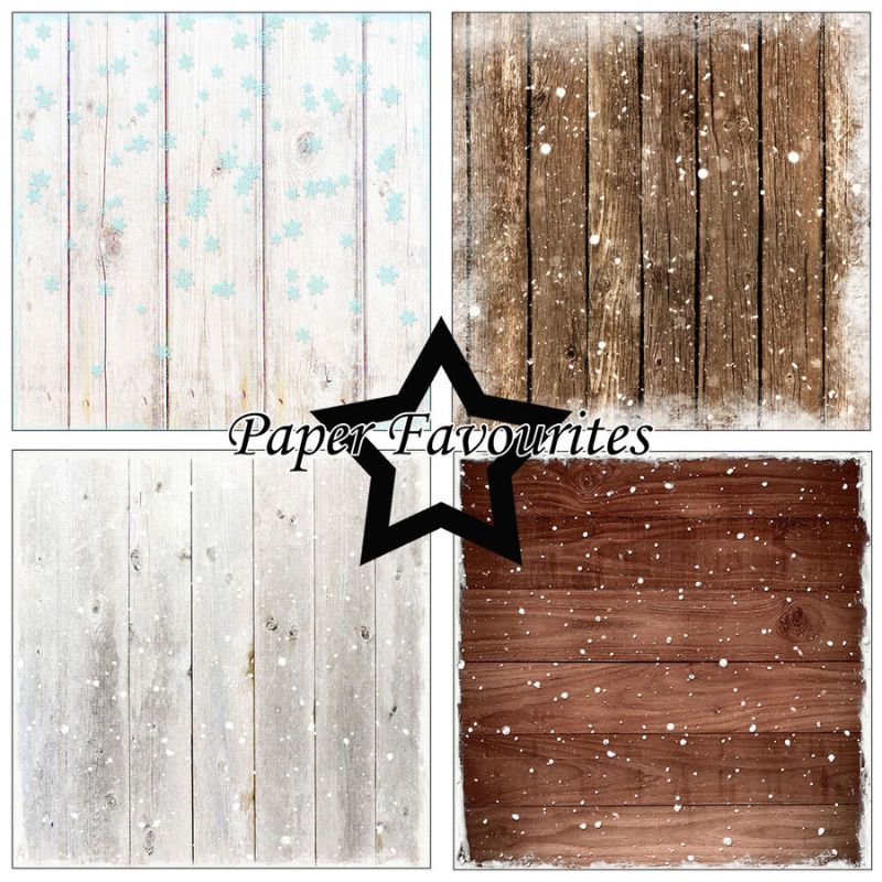 Paper Favourites – Winter Woods paperilajitelma 15 x 15 cm - Image 3