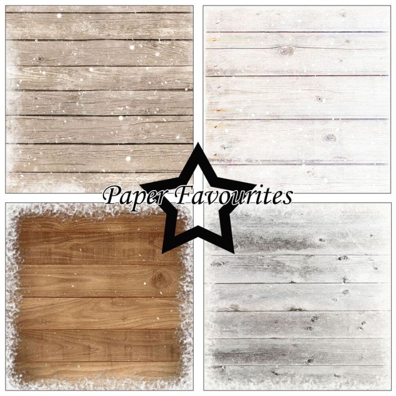 Paper Favourites – Winter Woods paperilajitelma 15 x 15 cm - Image 2