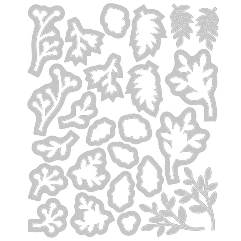 Sizzix Framelits stanssi – HAPPY HOLLY DAYS #2 - Image 4