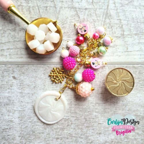 Carlijn Design Wax Seal Melts sinetti vahanapit – Glitter Snow White - Bild 6