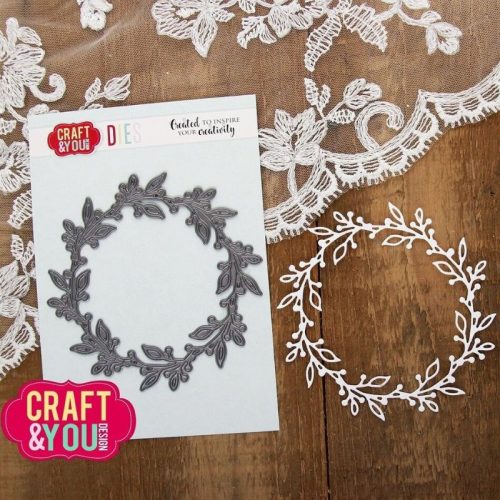 Craft & You Design stanssi – DELICATE WREATH - Image 2