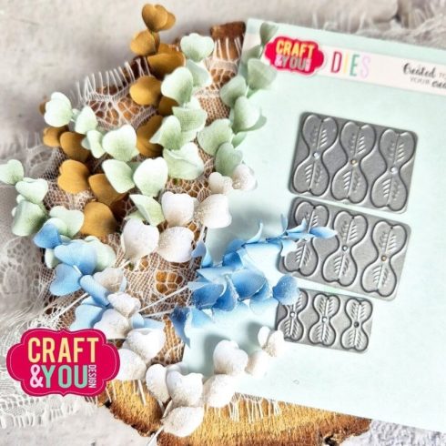 Craft & You Design stanssi – EUCALYPTUS LEAVES