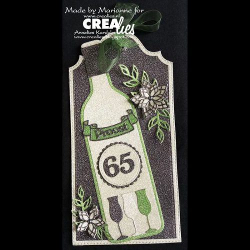 Crealies stanssi – BOTTLE pullokortti - Image 4