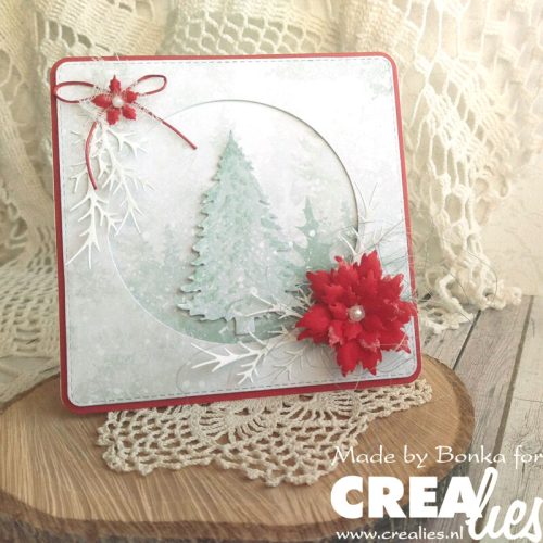 Crealies stanssi – POINSETTIA - Image 6