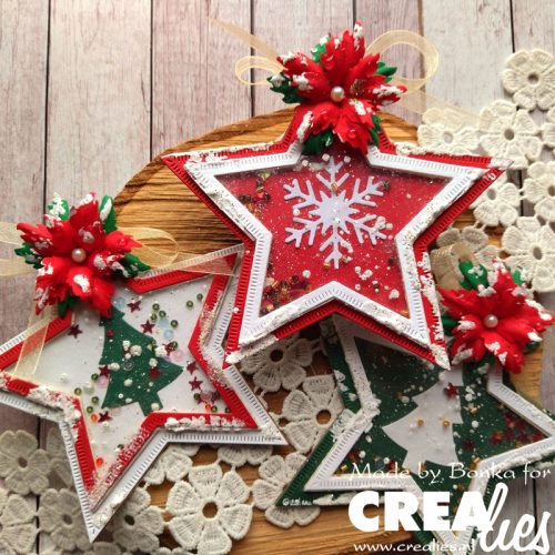 Crealies stanssi – POINSETTIA - Image 4