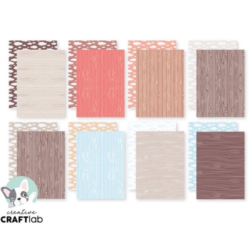 Studio Light Design Paper – Woodgrain paperilehtiö (A5) - Image 3