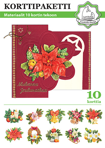 Korttipaketti Joulumotiivit