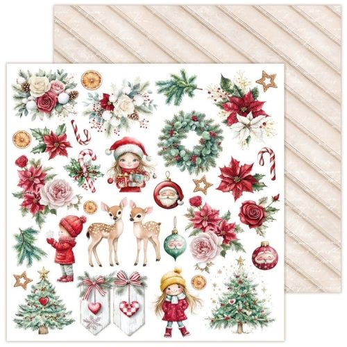 Lemon Craft – Christmas Magic paperilehtiö 30 x 30 cm - Image 5