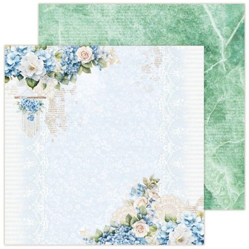 Lemon Craft – Dear Diary Hydrangea paperilehtiö 20 x 20 cm - Image 6
