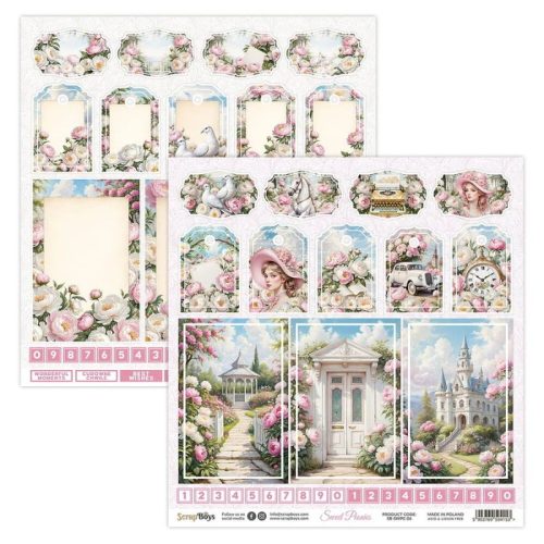 ScrapBoys – Sweet Peonies paperilehtiö 15 x 15 cm - Image 7