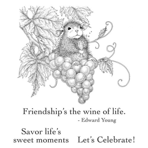 Spellbinders Rubber Stamp – Cheers leimasinsetti - Bild 2