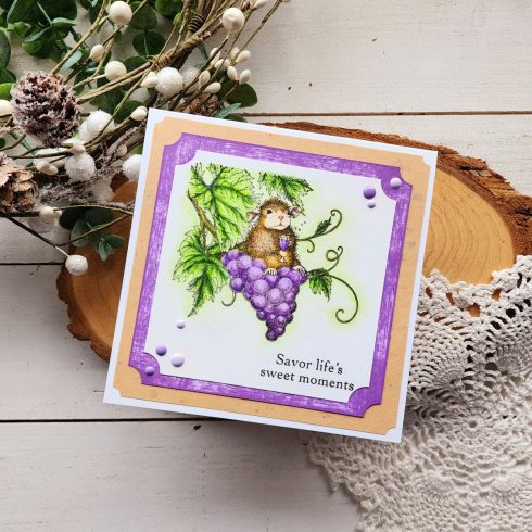 Spellbinders Rubber Stamp – Cheers leimasinsetti 2