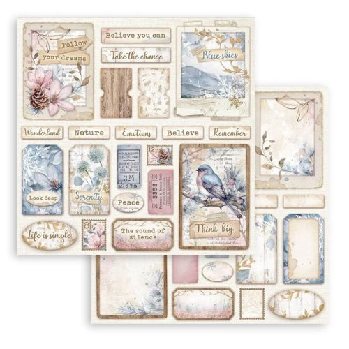 Stamperia – Dewdrops paperilajitelma 20 x 20 cm - Bild 6