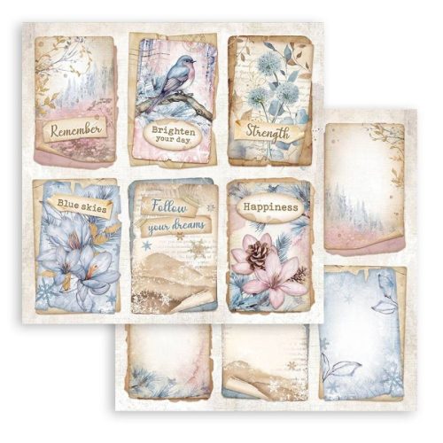 Stamperia – Dewdrops paperilajitelma 20 x 20 cm - Bild 7