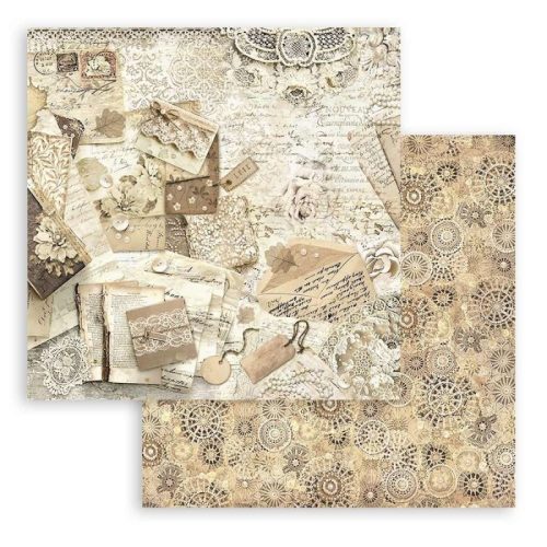 Stamperia – Old Lace paperilajitelma 20 x 20 cm - Image 6